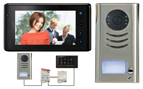 2-EASY Kit (Video Entry Phone System with 7" Touch Screen)