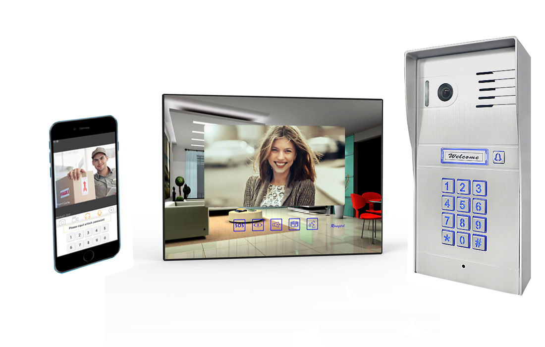 Video Intercom with Keypad & Smart Phone Connection (HWDD01)