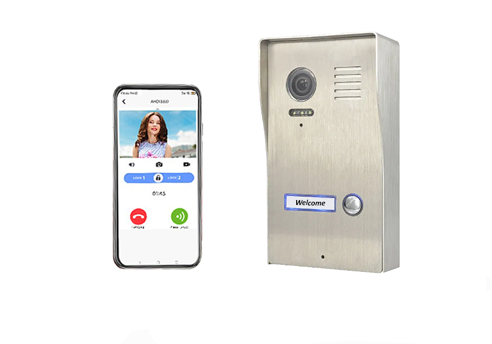 Stainless Steel IP/WiFi Intercom (KSWF04)