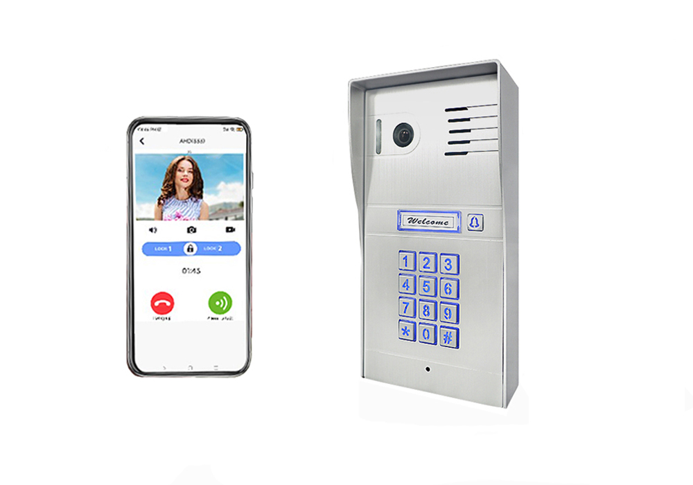 WiFi Intercom With Built-in Keypad (Surface mounted) KSWF02